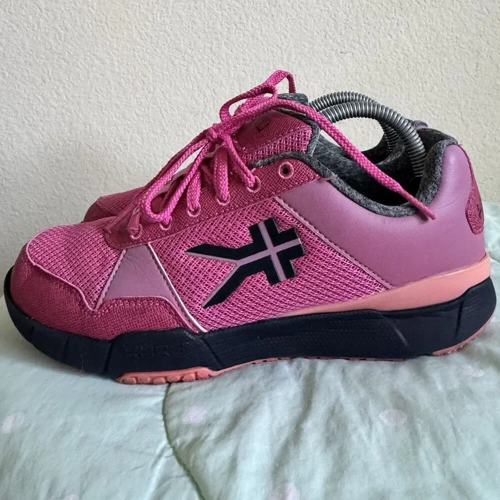 KURU Pink/Black Athletic Sneakers Women’s Style 201317 Size 6